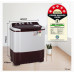 Washing Machine: LG 8.5 kg 5 Star Semi-Automatic Top Load Washing Machine (P8530SRAZ, Burgundy, Roller Jet Pulsator)